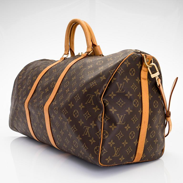 Louis Vuitton, väska, "Keepall 55 Bandoulière".