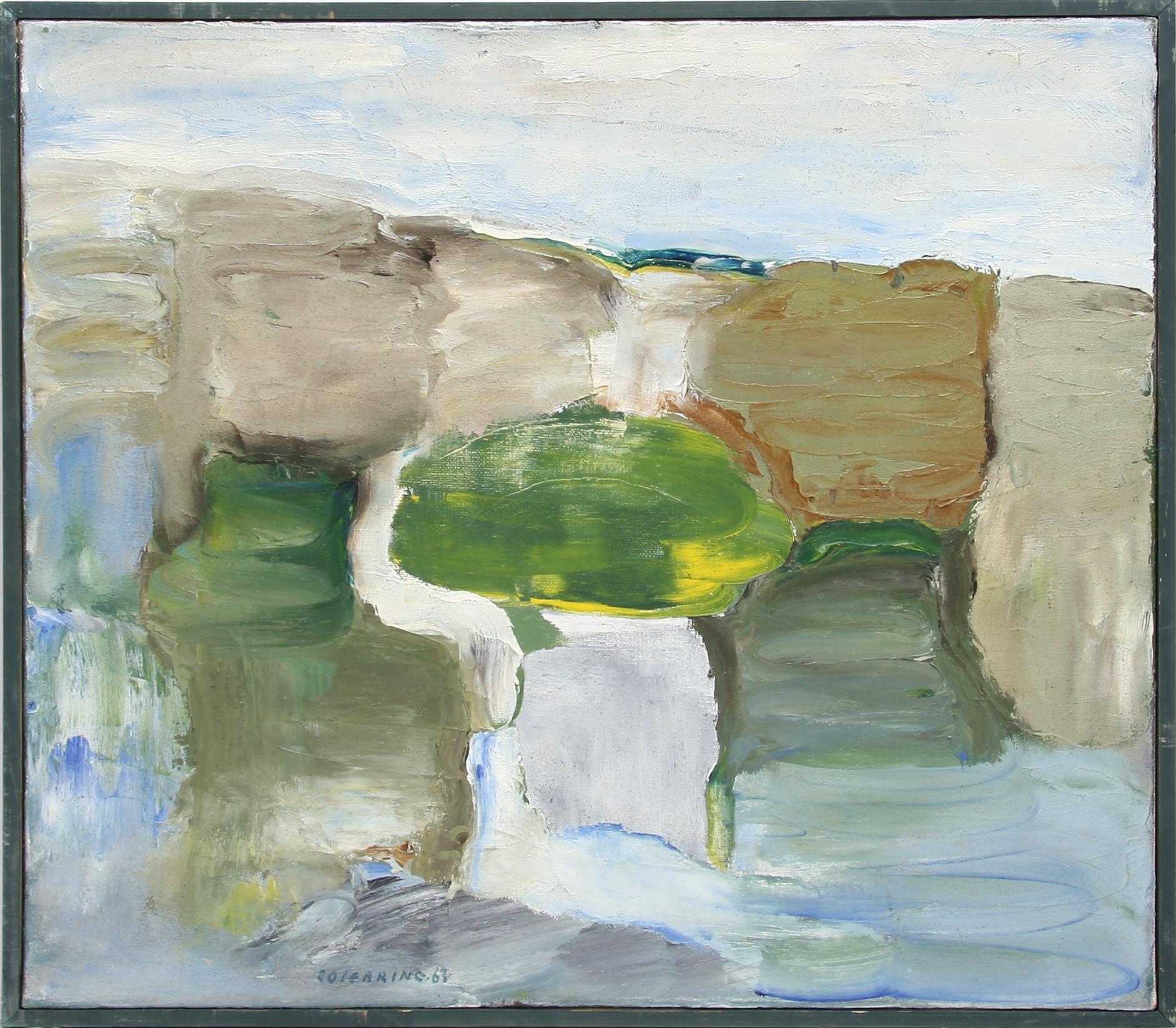 JOHNY COLEBRING, olja på duk. Sign och dat - 63.