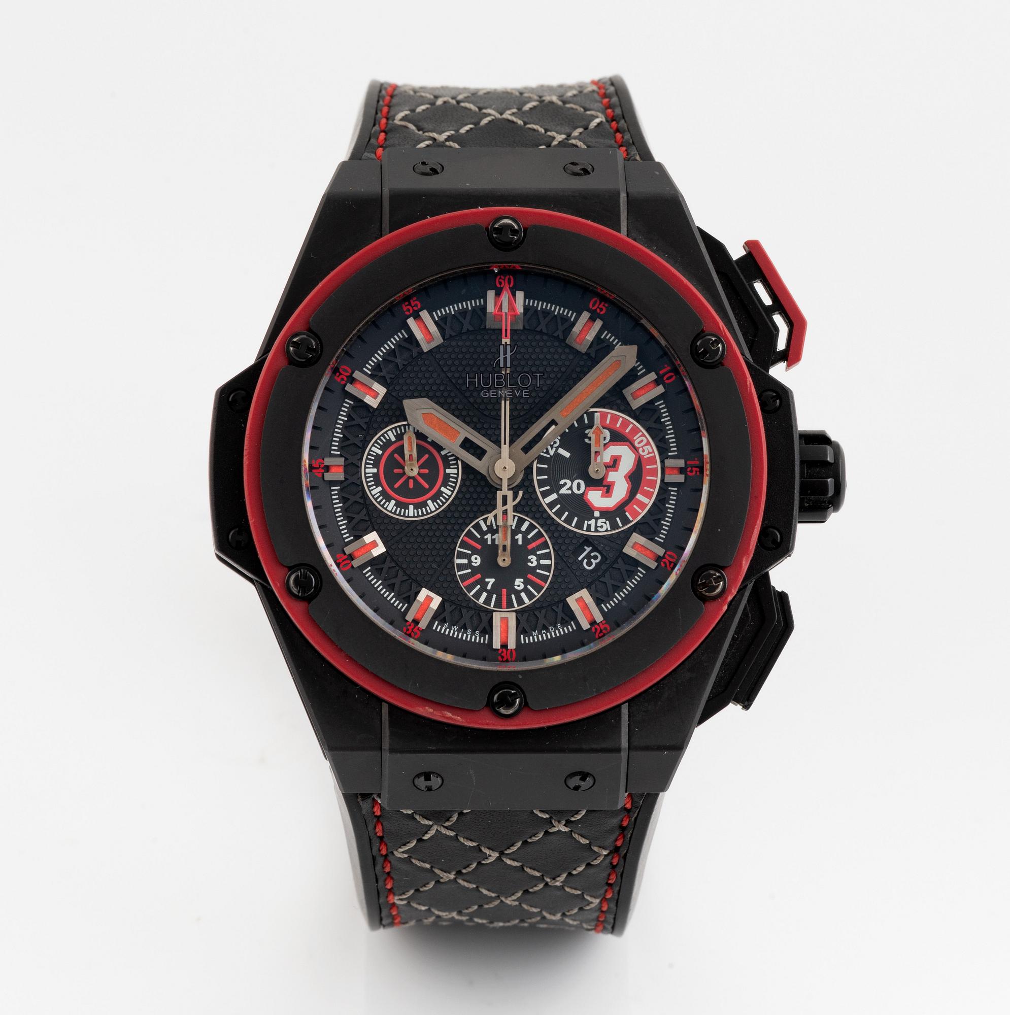 Hublot, King Power, Dwyane Wade, "Limited Edition", armbandsur, kronograf, 48 mm.