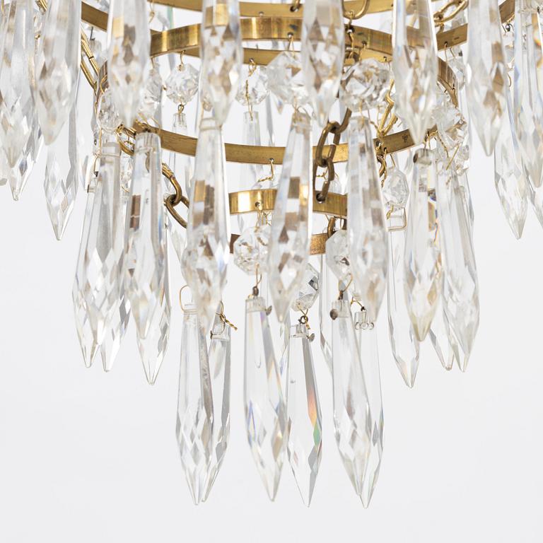 A 20th century chandelier.