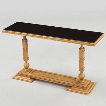 Axel Einar Hjorth, an 'Åbo' lacquered console table, Nordiska Kompaniet, Sweden 1929.