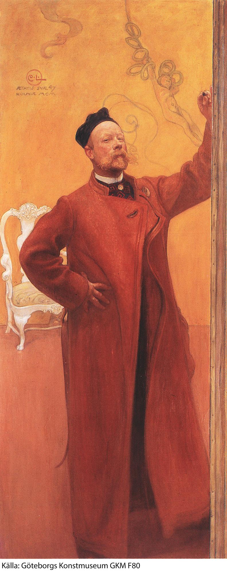 Carl Larsson, "Kersti 19 år".
