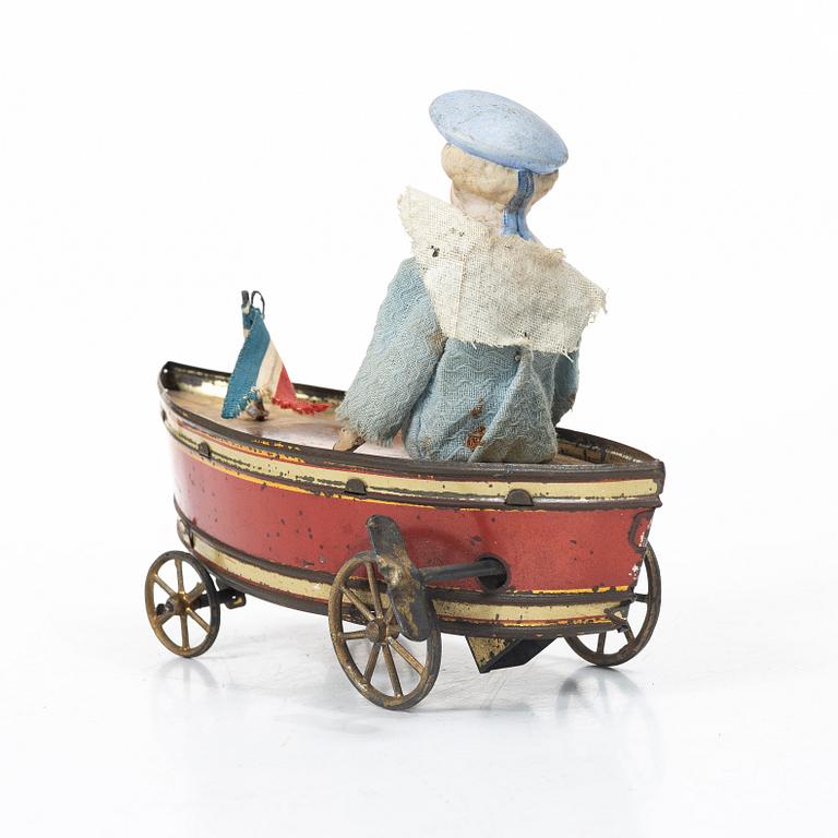 Issmayer (J.A. Issmayer), attributed, tin toy, Germany, late 19th century.
