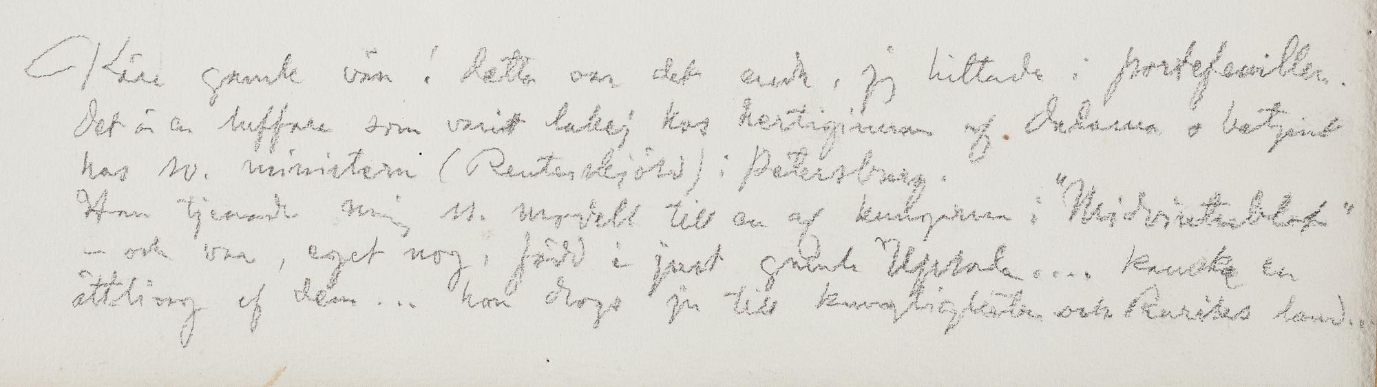 CARL LARSSON, akvarell och blyerts, signerad C.L. och daterad 1915. "Gammal man med skägg".