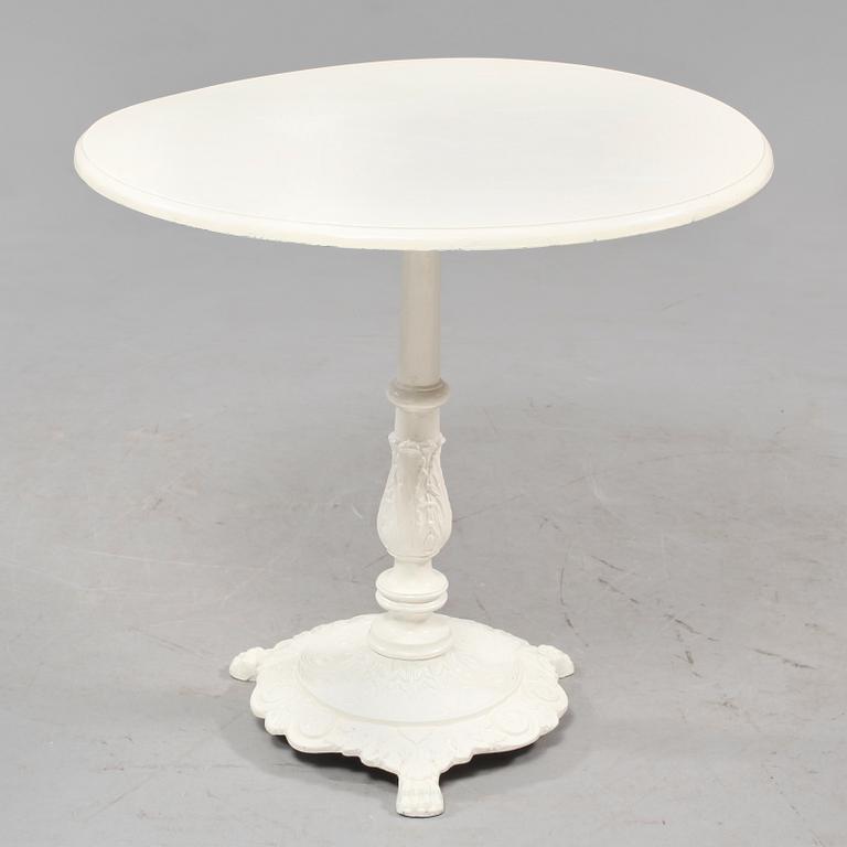 CAFÉBORD, 1900-talets andra hälft.