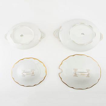 Service for 100 persons, Rosenthal, first half of the 20th century porcelain.