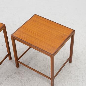 Three nesting tables, second half of the 20th century.