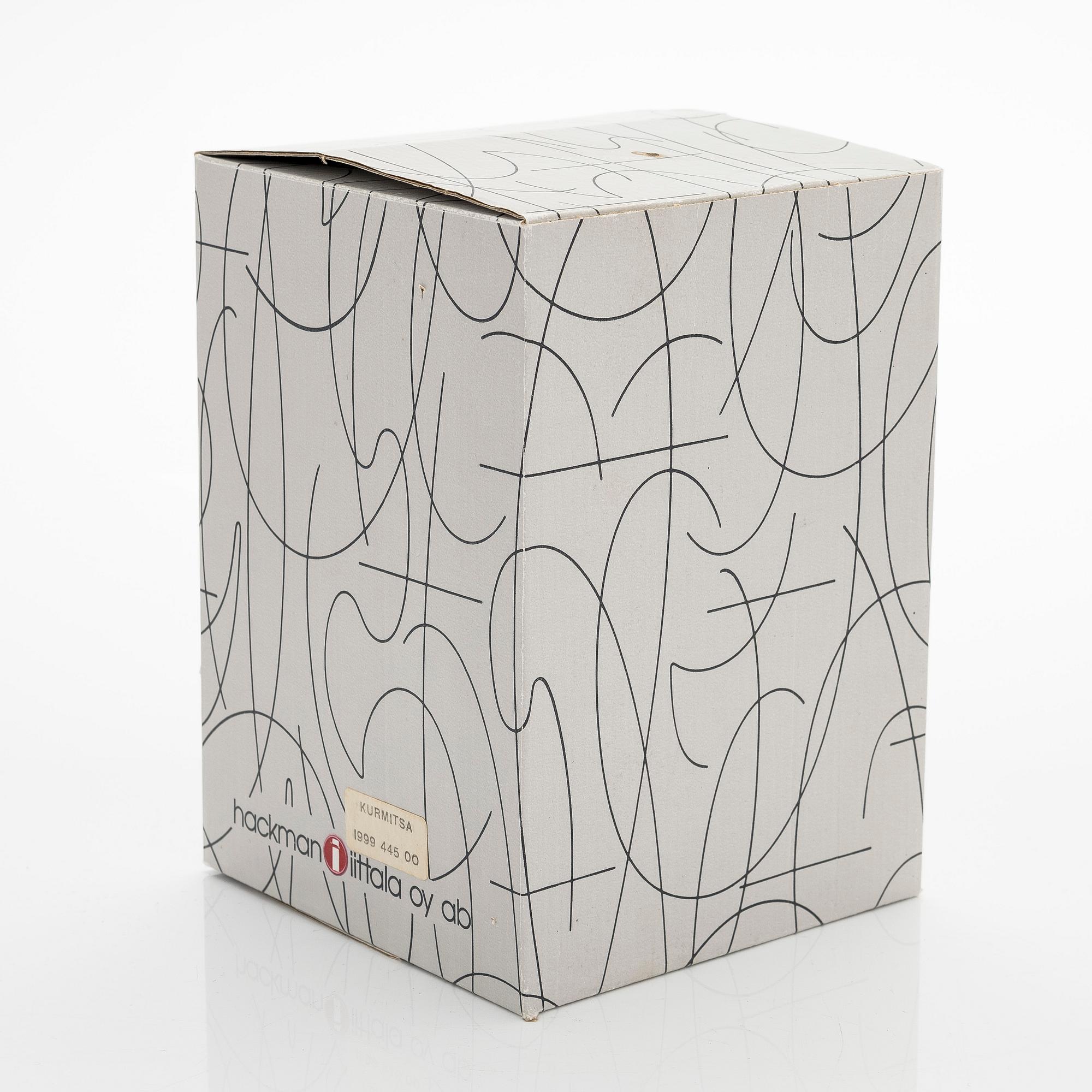 Oiva Toikka, A glass bird 'Plover', signed O. Toikka Nuutajärvi.