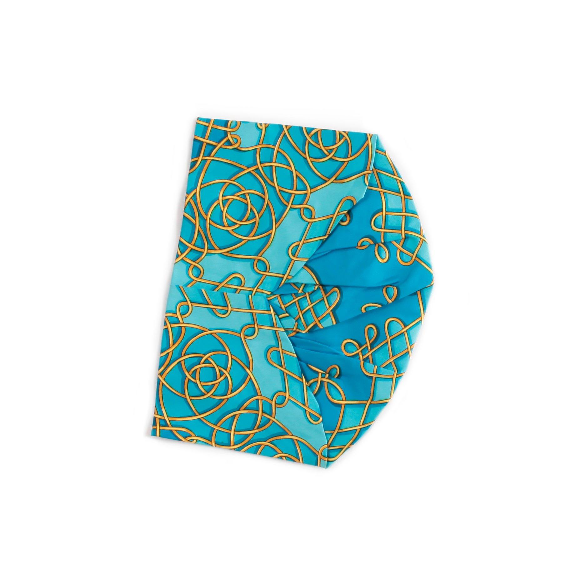 HERMÈS, a silk turban.