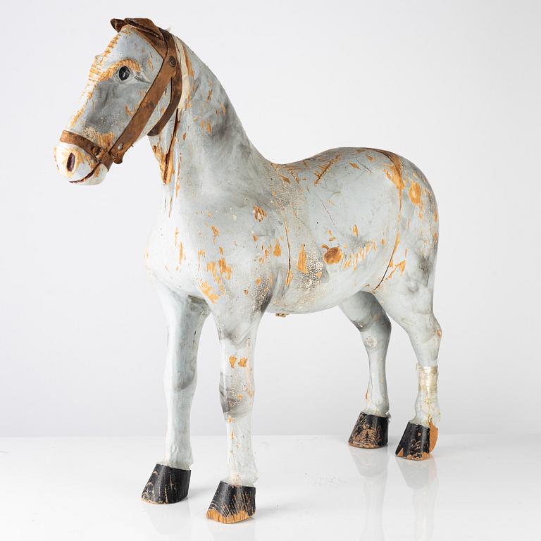 A toy horse, first half of the 20th century.