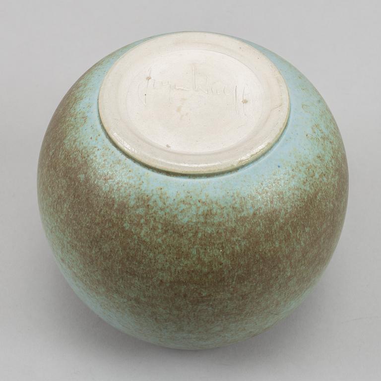 John Andersson, Höganäs and Jörgen Wulff, two stoneware vases, mid 20th Century.