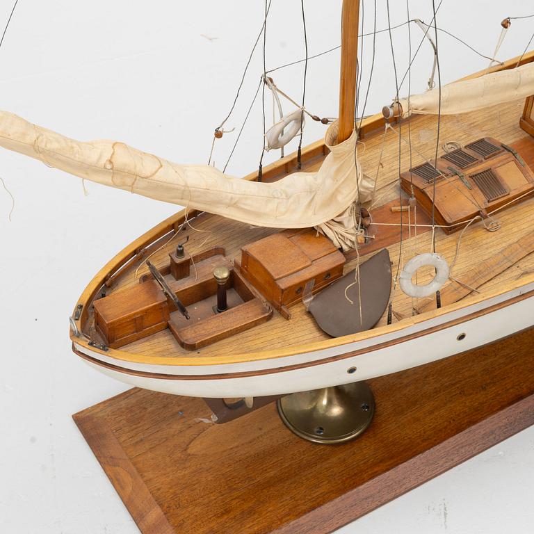Ship model. “Independence III”, mid-1990s.