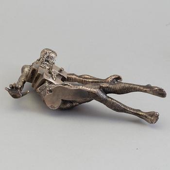 SALVADOR DALÍ, sterling silver, 1982, signed Dali and numbered 068/330-A. Founders marks Foneria Mirbosa, Barcelona.