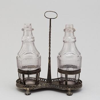 A silver surtout de table, K Andersson, Stockholm 1937.