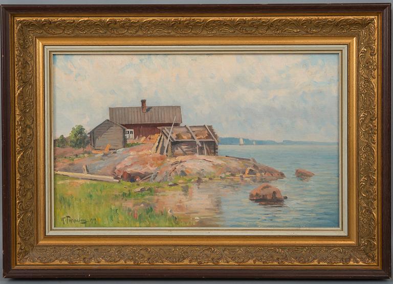 Woldemar Toppelius, LÖKSKÄR, ÅLAND.