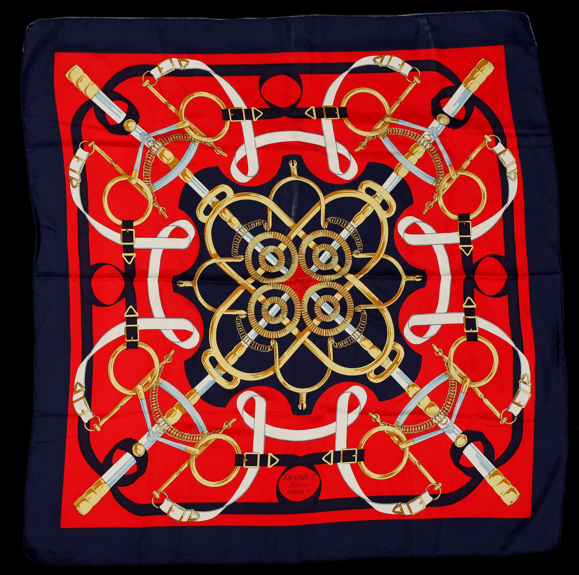 SCARF, siden, Hermès, Frankrike.