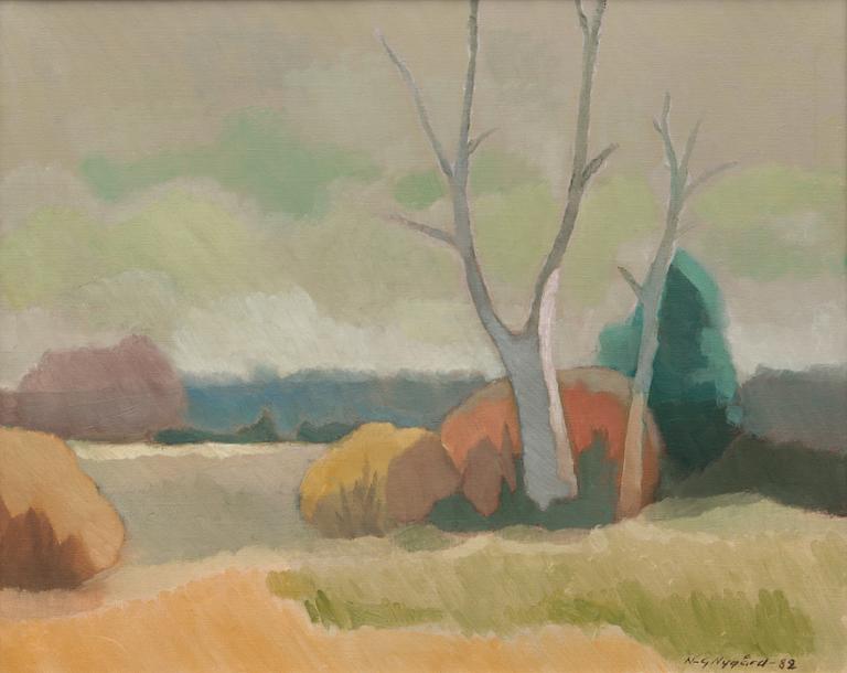 NILS-GUSTAV NYGÅRD, oil on canvas, signed and dated -82.