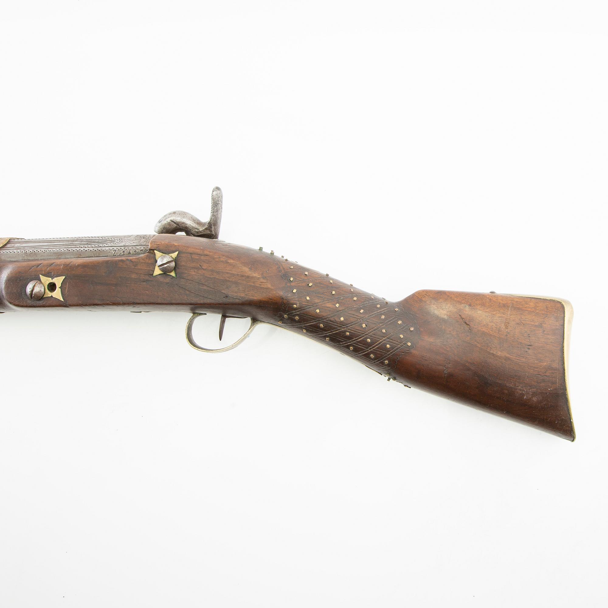 Tromblon / Muskedunder / Blunderbuss, around the year 1800, France for the market in the Balkans or in Turkish territory.