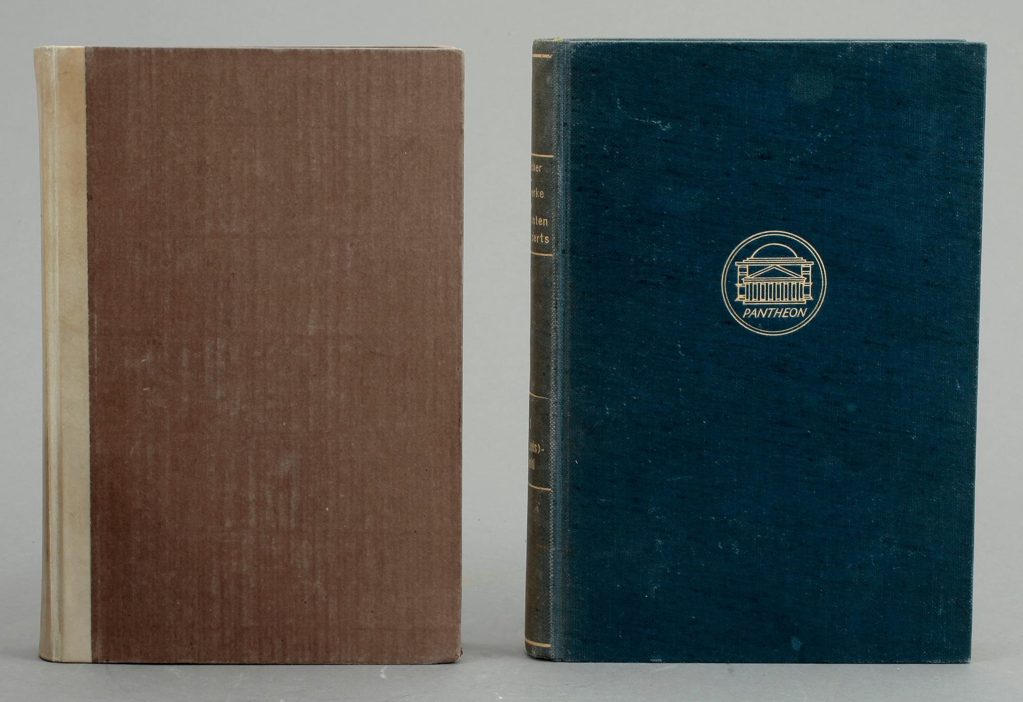 BÖCKER, 8 stycken, "Malerwerke des neunzehnten jahrhunderts", av Friedrich von Boetticher.