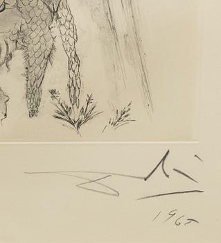 Salvador Dalí, "Athene", ur "Mythologie".