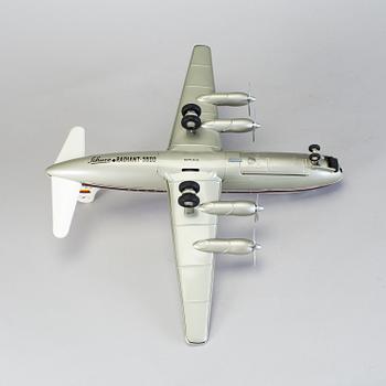 A Schuco airplane "Elektro Radian 5600 Lufthansa" Germany 2005.