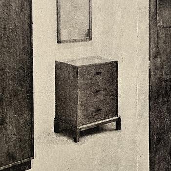 Svenska Möbelfabrikerna, a functionalist bookcase, Bodafors, 1930s.