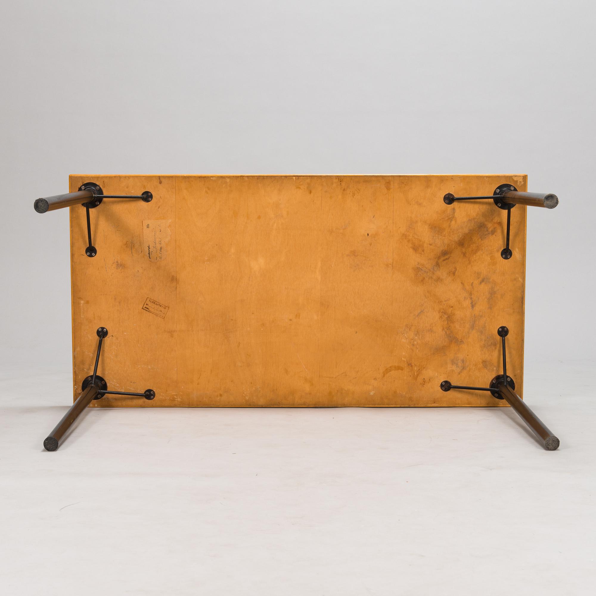 A 1950s table from Sopenkorpi Lahti Finland.