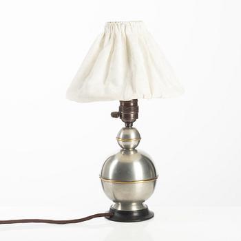 C.G. Hallberg, a table lamp, Stockholm 1930's.