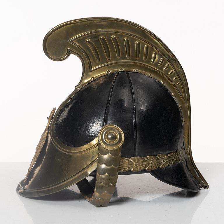 Hjälm, svensk, m/1846 för dragoner.