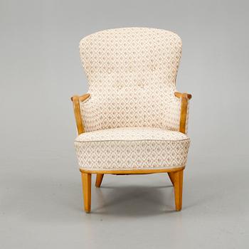 FÅTÖLJ, Bodafors, 1940/50-tal.