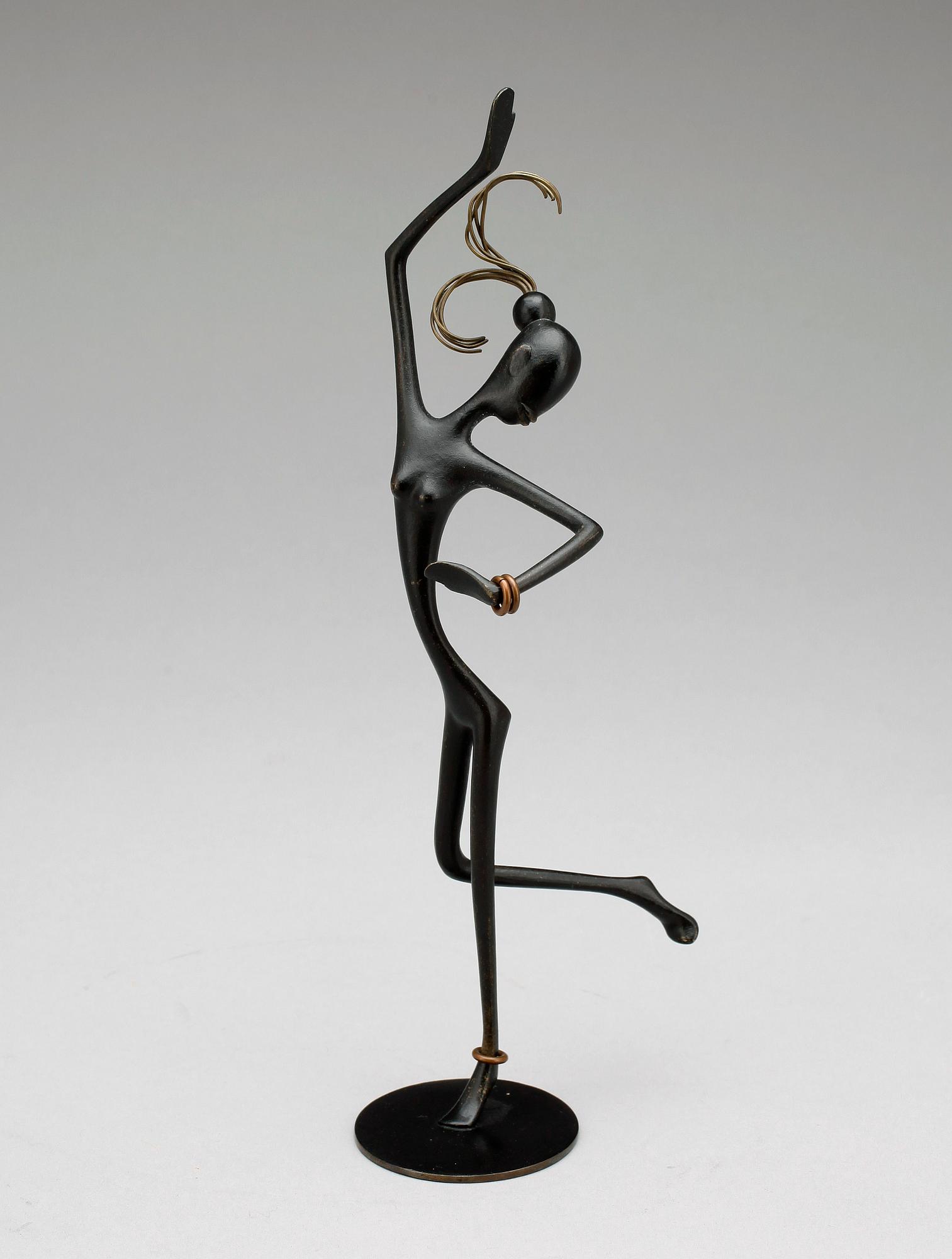 FIGURIN, brons, Hagenauer, Österrike, 1930/40-tal.