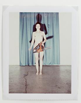 ANNIKA VON HAUSSWOLFF, polaroidfotografi, SAK-edition 2007, signerad á tergo.