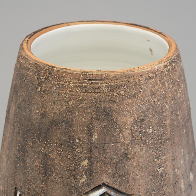 MARIAN ZAWADZKI, a large ceramic vase from Tilgmans, signed and dated 1965.