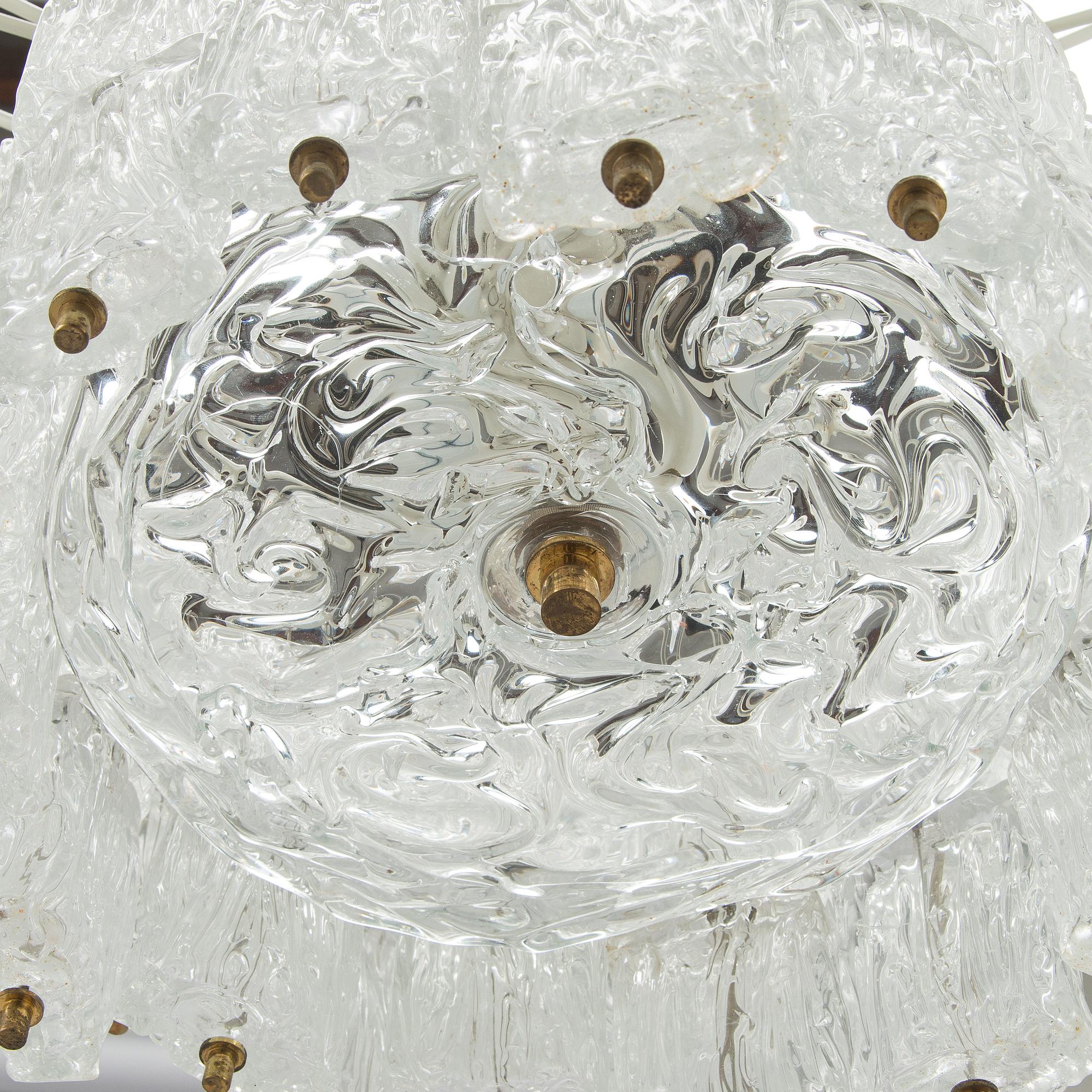 Taklampa, Murano, 1960/1970-tal.
