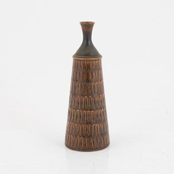 Stig Lindberg, a stoneware vase, Gustavsberg studio, Sweden 1963.