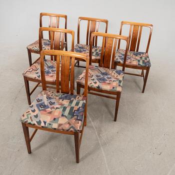 Dining set 7 pieces Lindén Horred 1960/70s.
