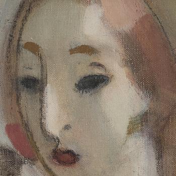 Helene Schjerfbeck, "Ung kvinna".