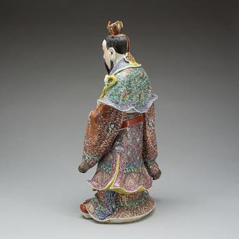 FIGURIN, porslin, Kina 1800/1900-tal.