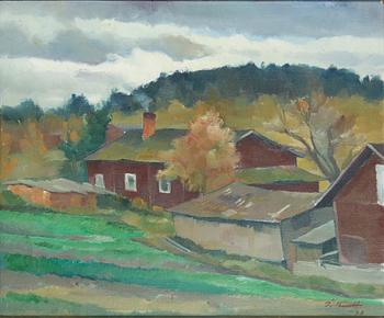 Ilmari Huitti, View from the Countryside.