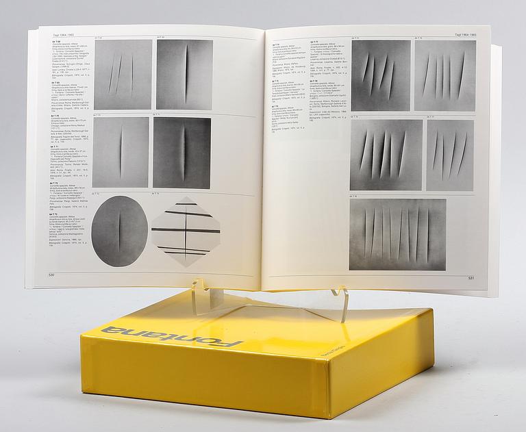 BOK, Vol I-II, "Fontana, Catalogo generale", Electa Milano 1986.