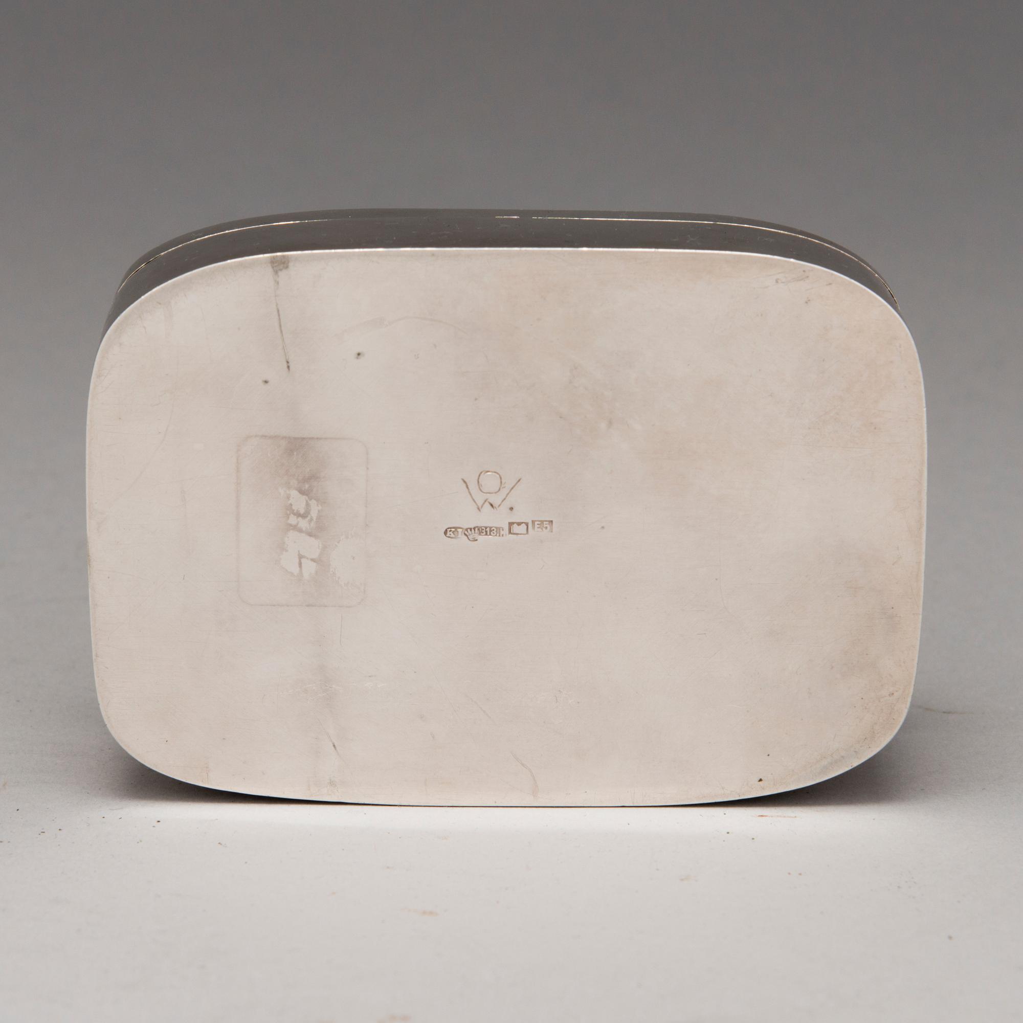 ERIC O. W. EHRSTRÖM, a silversmith Kaarlo Lappalainen Hämeenlinna 1910.