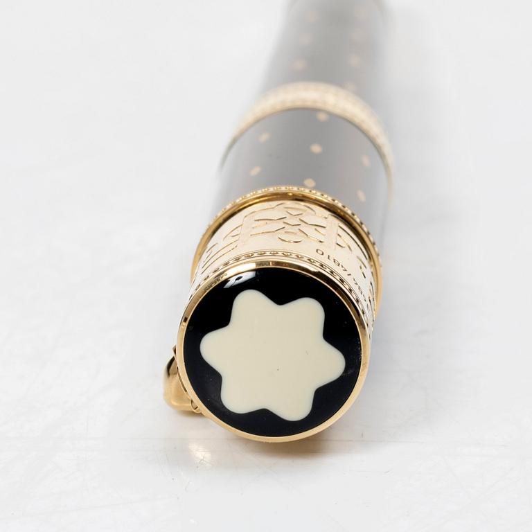 A Montblanc fountain pen, limited edition 'Queen Elizabeth I' from the series 'Patrons of Art'.