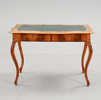 SKRIVBORD, nyrokoko, Almberg, Stockholm, 1800-talets andra hälft.