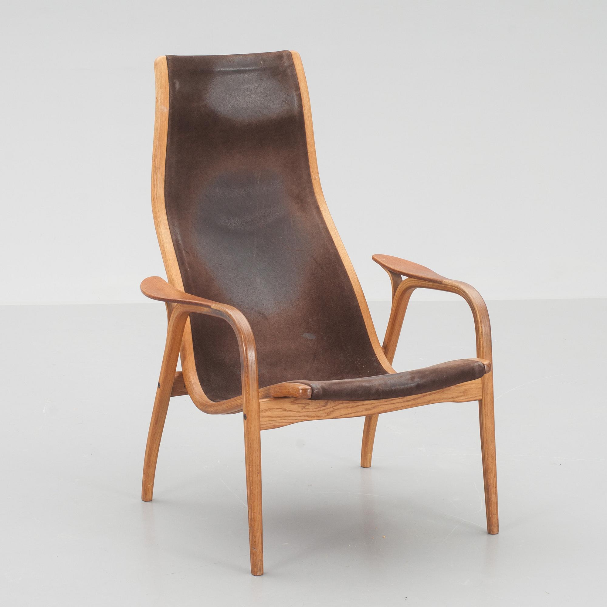 FÅTÖLJ, "Lamino", Yngve Ekström, Swedese, 1900-talets andra hälft.