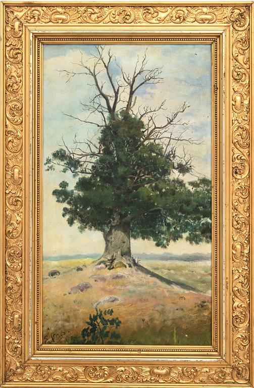 Unknown artist 19th century, The Old Tree.