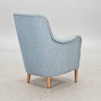 SOFFA OCH FÅTÖLJ, "Samsas" brickmärkt Carl Malmsten.