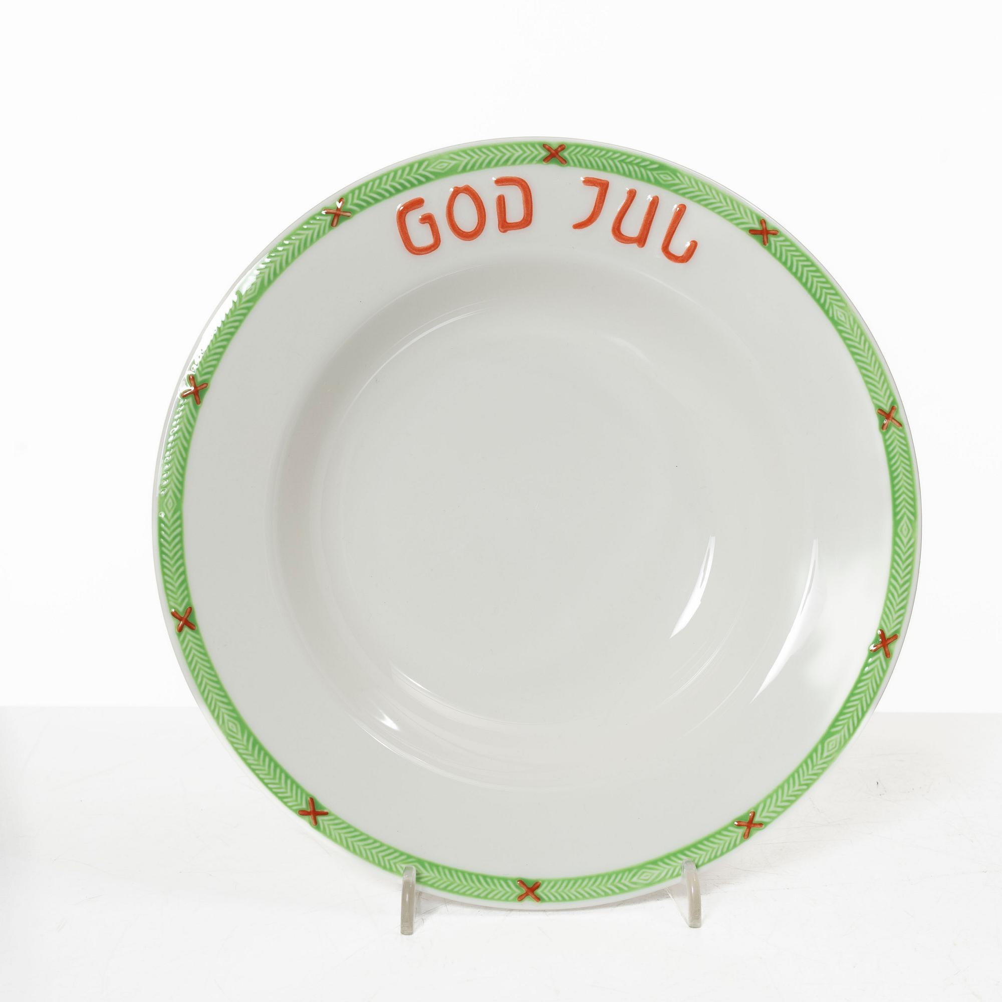 Christmas service, "God Jul", 14 pieces, Rörstrand and Gustavsberg.