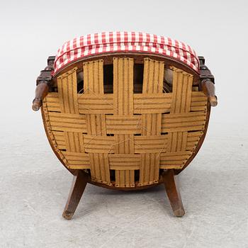 A Louis XVI armchair, France, late 18th century.
