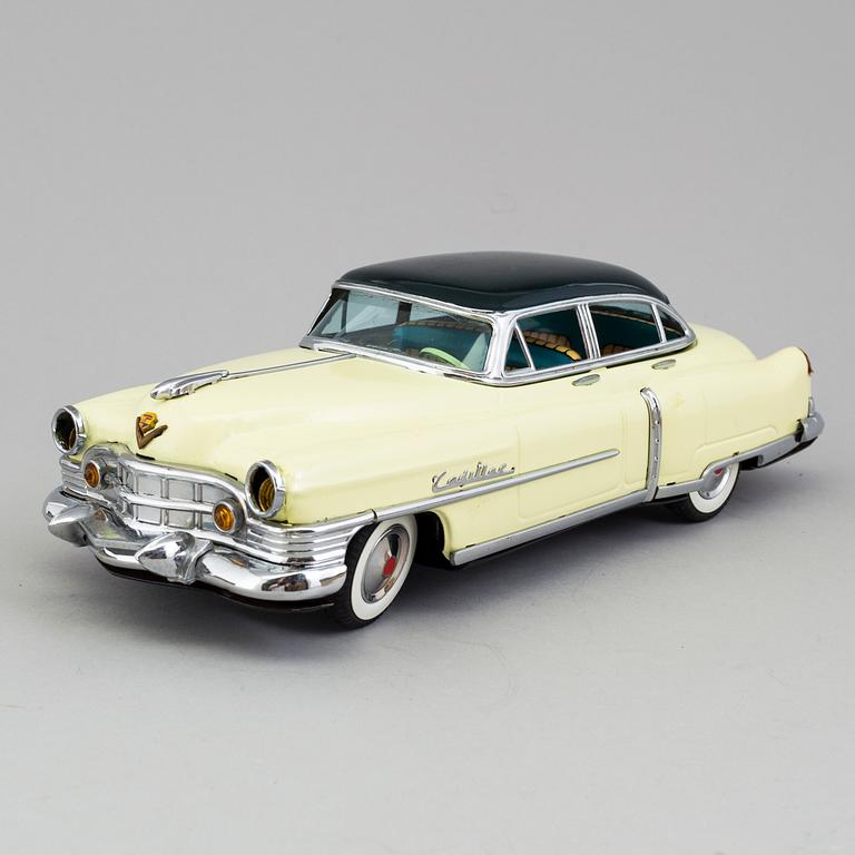 A tinplate Marusan Cadillac, Japan, ca 1951.