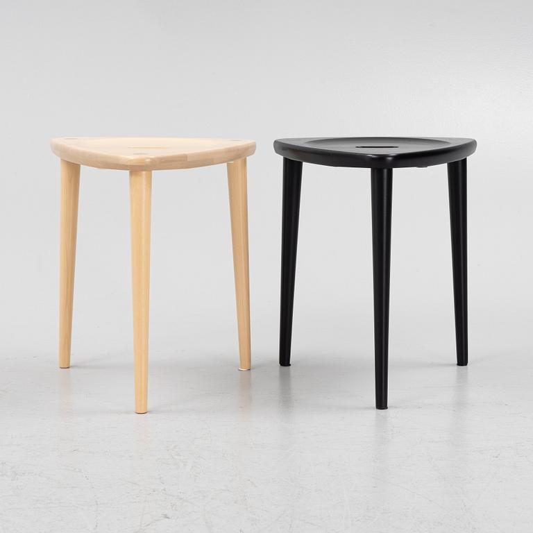 Marit Stigsdotter, five 'Sgabello' birch stools, Stolab, Sweden, 2011.